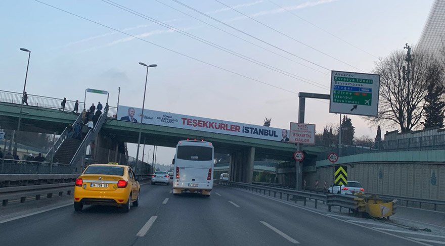 AKP’nin teşekkürler pankartları İstanbul’un dört bir yanında - Resim: 4