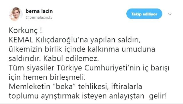 Sanat dünyası Kemal Kılıçdaroğlu’na yapılan saldırıya büyük tepki gösterdi - Resim: 3