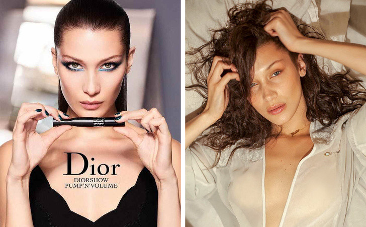 Kozmetik markalarının reklam yüzleri olan ünlü isimlerin makyajsız halleri - Resim: 1