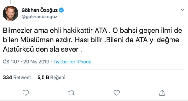 Athena Gökhan'dan Atatürk'e şeytan diyen yazara: Ufacık bağımsızlığımızı... - Resim: 3
