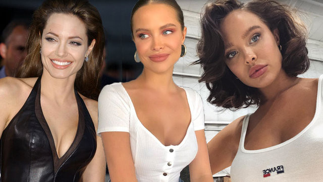 Mara Teigen'in Angelina Jolie ile benzerliği şaşırtıyor - Resim: 1