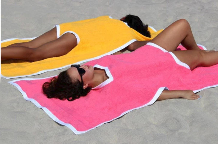 Bu yıl plajların yeni modası bu! Bikiniler gitti Towelkini geldi - Resim: 2