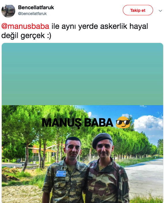 Manuş Baba'nın askerlik fotoğrafı sosyal medyayı salladı - Resim: 2
