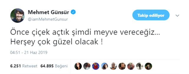 Mehmet Günsür'ün 23 Haziran mesajı sosyal medyayı salladı! - Resim: 2