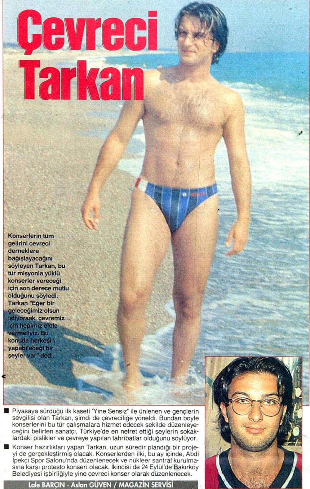 Türk basınında Tarkan için atılan en tuhaf manşetler - Resim: 1