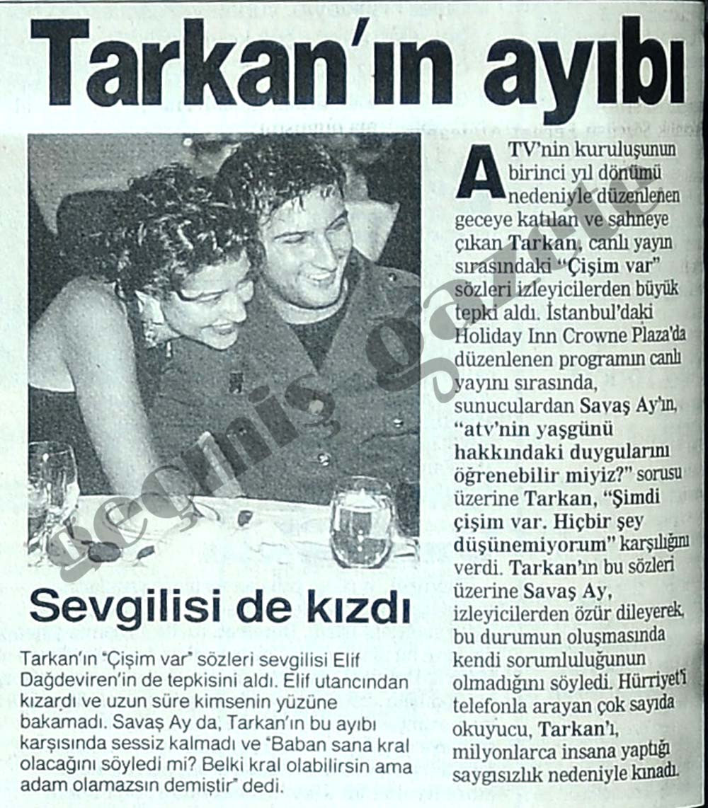 Türk basınında Tarkan için atılan en tuhaf manşetler - Resim: 3