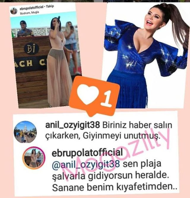 Ebru Polat'tan takipçisine: Sen plaja şalvarla mı gidiyorsun? - Resim: 3