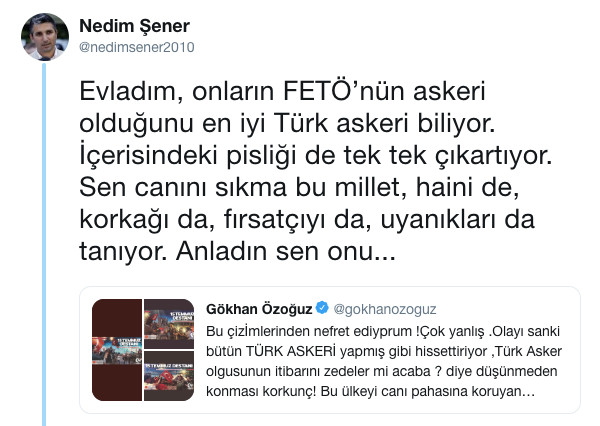 15 Temmuz afişi tartışmasında Ali Türkşen'den Nedim Şener'e sert sözler! - Resim: 3