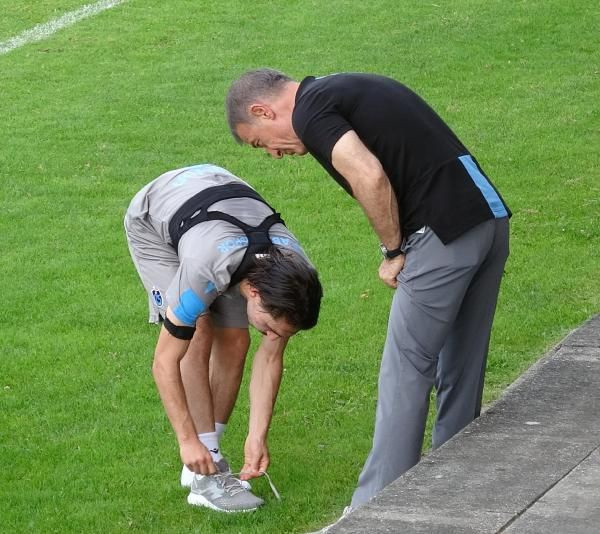 Trabzonspor başkanı antrenmanda ayakkabısını çıkarıp Abdülkadir'e verdi - Resim: 4