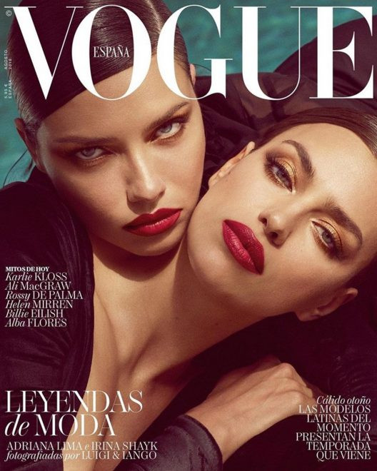 Adriana Lima ve Irina Shayk Vogue İspanya dergisine kapak oldu - Resim: 2