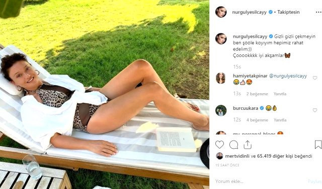 Nurgül Yeşilçay'ın ayakları sosyal medya gündemine düştü! - Resim: 2