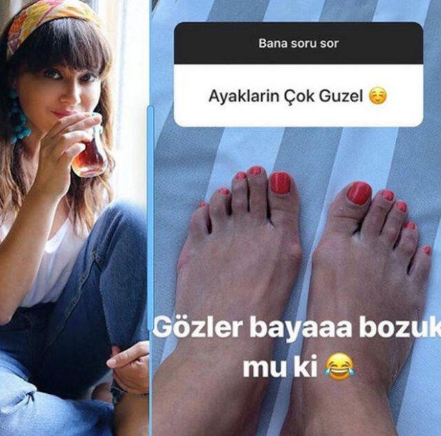 Nurgül Yeşilçay'ın ayakları sosyal medya gündemine düştü! - Resim: 3