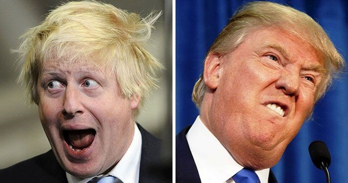 İngiltere Başbakanı Johnson ile ABD Başkanı Trump'ın şaşırtıcı benzerliği - Resim: 3