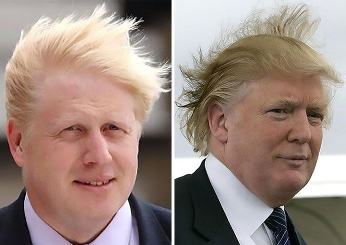 İngiltere Başbakanı Johnson ile ABD Başkanı Trump'ın şaşırtıcı benzerliği - Resim: 4
