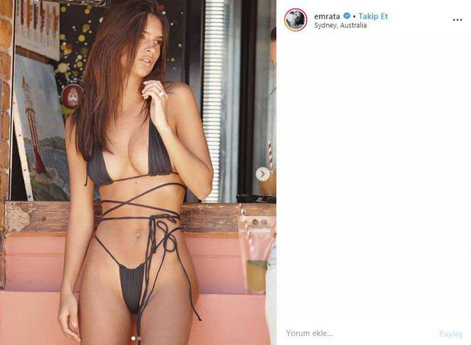 Model Emily Ratajkowski'nin bikini tasarımları çok satıyor - Resim: 1