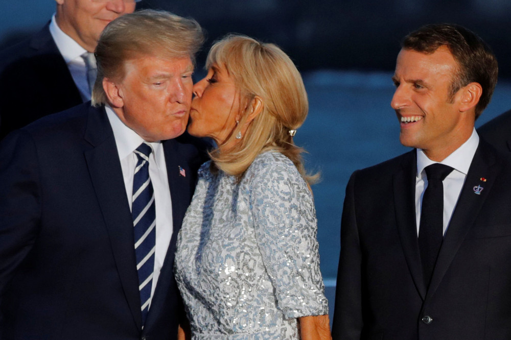 G7 zirvesine Melania Trump-Justin Trudeau öpücüğü damga vurdu! - Resim: 1