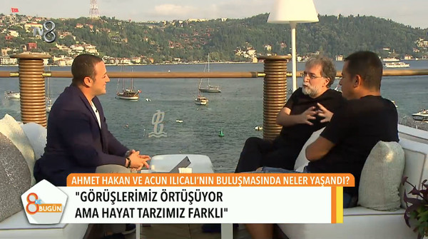 Acun Ilıcalı Ahmet Hakan'ı Tv8'de işe mi alıyor? Yetenek Sizsiniz'de... - Resim: 2
