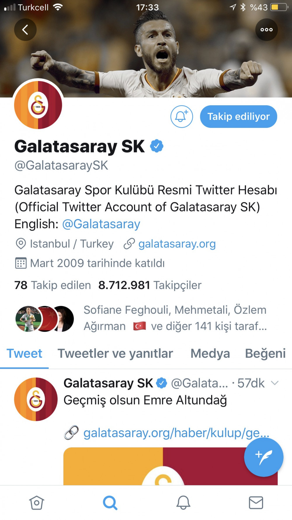 Galatasaray sosyal medyanın da şampiyonu! Hangi takımın kaç takipçisi var? - Resim: 2