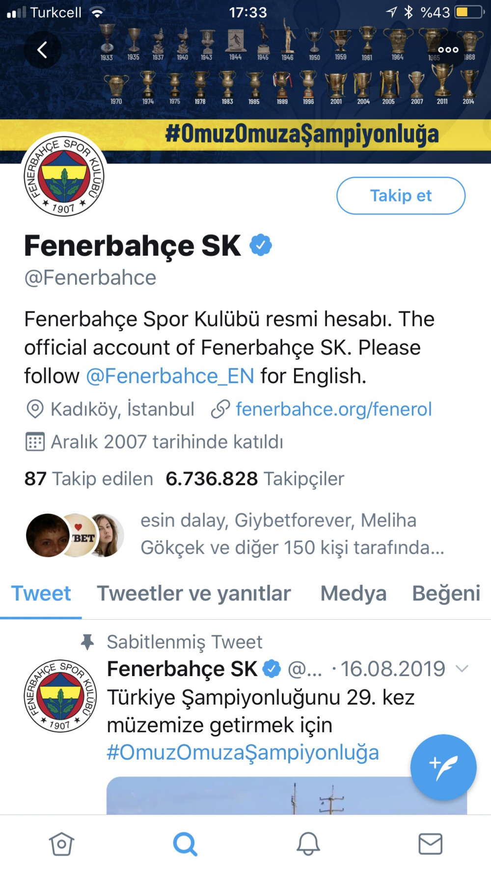 Galatasaray sosyal medyanın da şampiyonu! Hangi takımın kaç takipçisi var? - Resim: 3