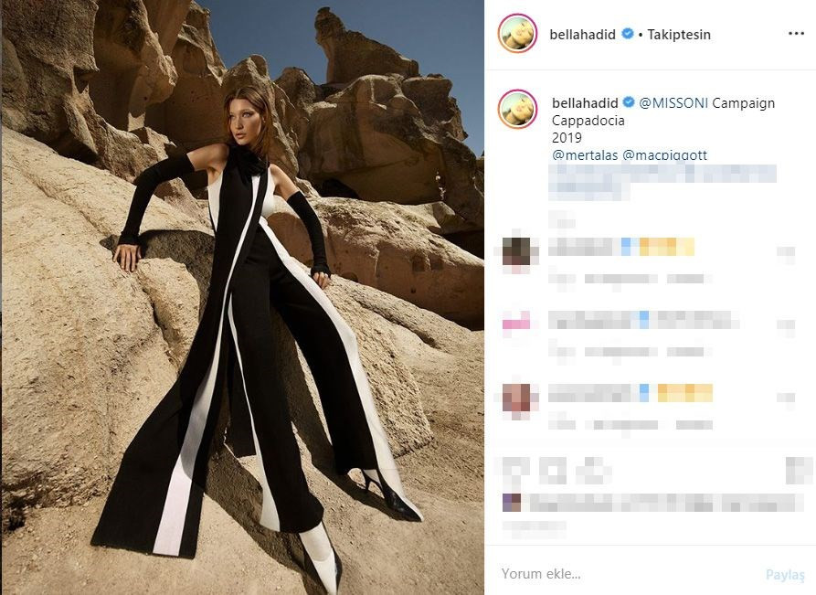 Bella Hadid'in Kapadokya paylaşımları kendisi kadar güzel! - Resim: 2