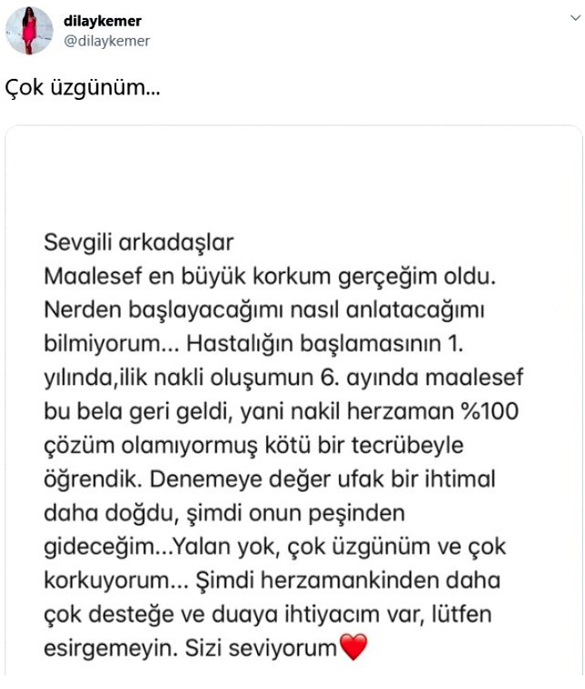 Fenerbahçe'yi yıkan haber! Çok korkuyorum diyerek paylaştı - Resim: 4