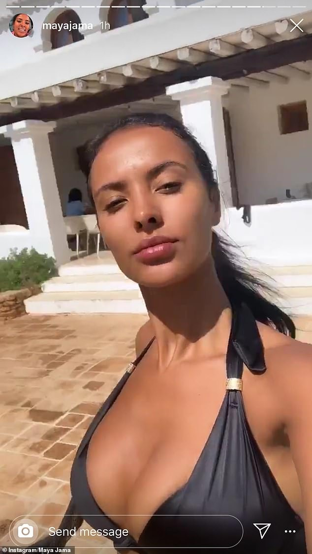 Maya Jama'nın bikinili seksi pozları sosyal medyayı salladı - Resim: 4