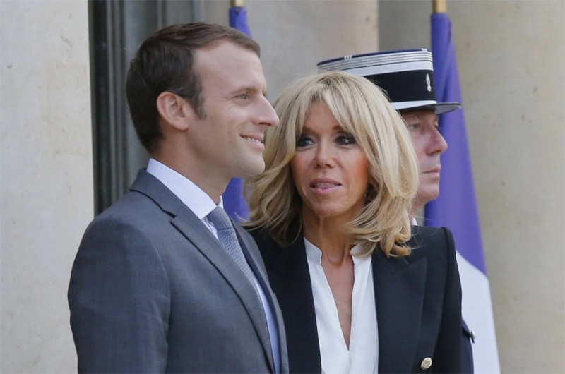 Gerginlik çirkinleşti: Emanuel Macron eşcinsel ve bir ejderhayla yatıyor! - Resim: 1