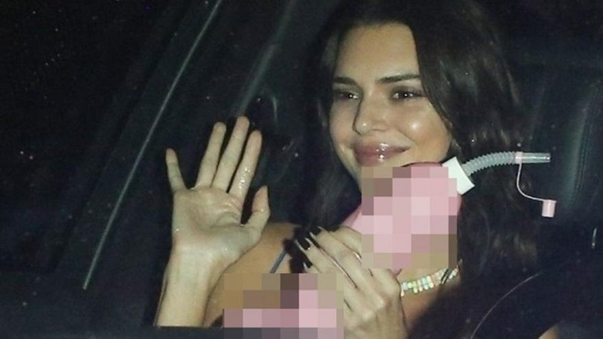 Kendall Jenner'ın matarası sosyal medyayı karıştırdı! - Resim: 1