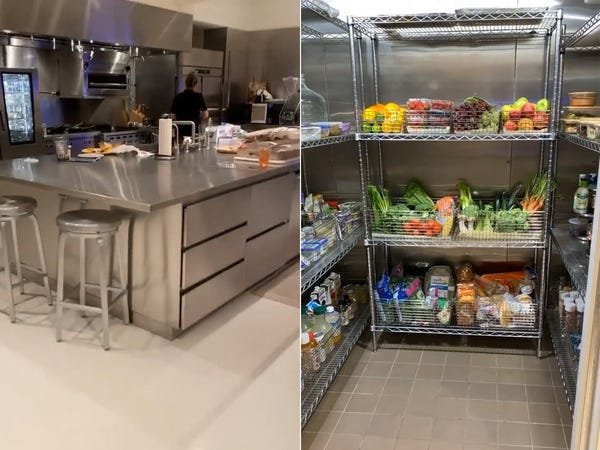 Kim Kardashian evinin mutfağını gösterdi ortalık karıştı! - Resim: 2