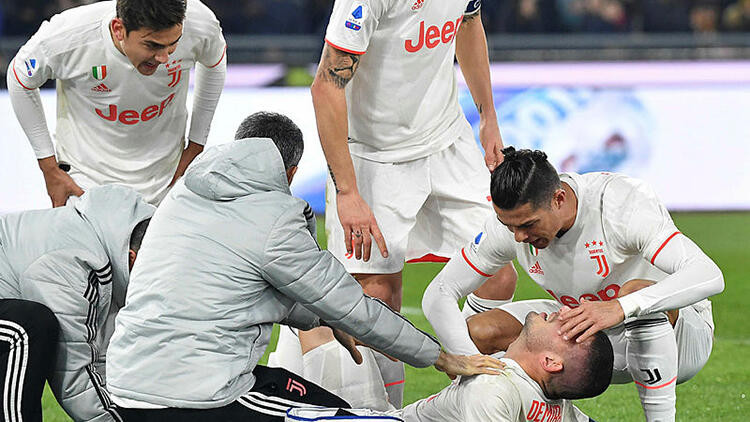 Juventus Roma maçında kahreden görüntü! Merih Demiral golünü attı ama... - Resim: 3