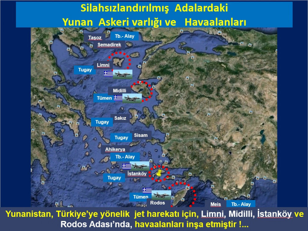 İşte Hulusi Akar'ın silahlandırıldı dediği 16 adadaki Yunan askeri varlığı - Resim: 1