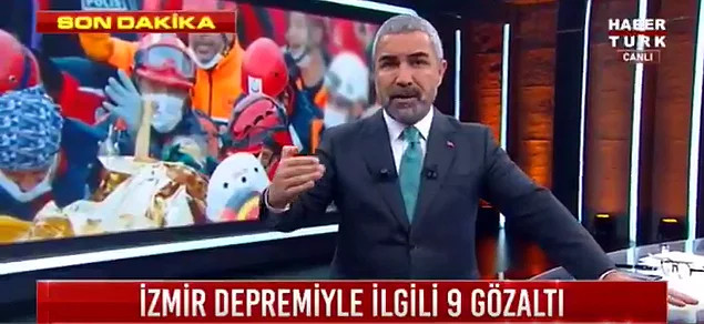 HaberTürk spikeri Veyis Ateş'ten tepki çeken deprem yorumu - Resim: 1
