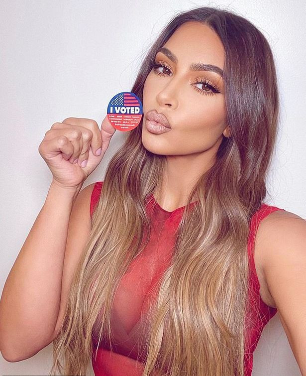 Kim Kardashian, kocası Kanye West 60 bin oy alınca selfiyi sildi - Resim: 2