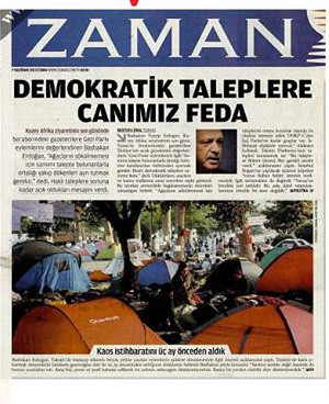 Gezi döneminde FETÖ gazeteleri ne manşetler attı? - Resim: 3