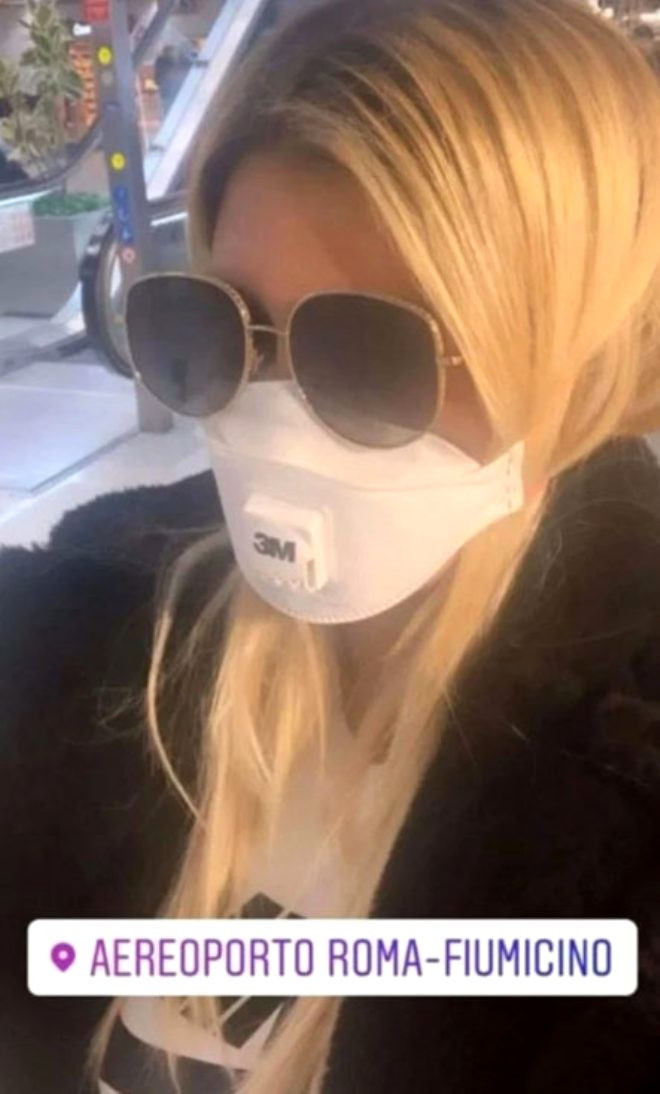 Wanda Nara koronavirüse karşı maske takarak önlem aldı - Resim: 3