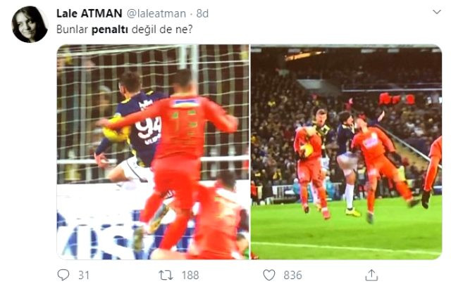 Fenerbahçe'nin penaltı isyanı! Taraftarlar hakeme tepki gösterdi - Resim: 2
