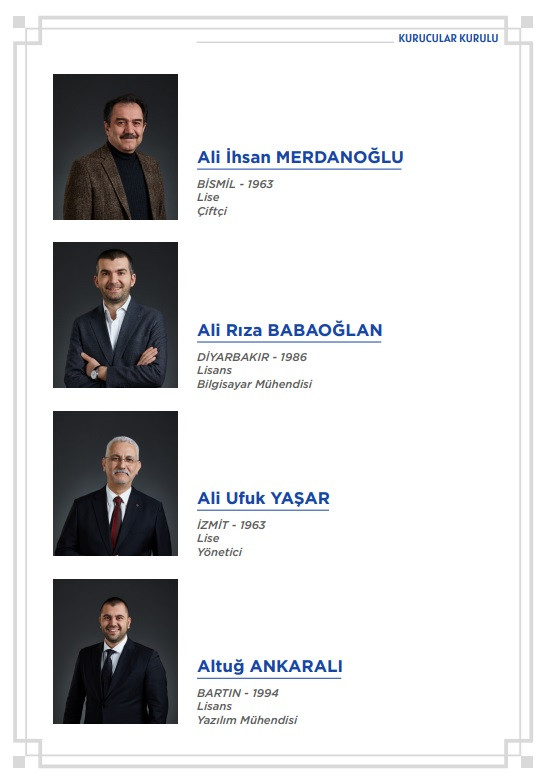 İşte Babacan’ın kurduğu Demokrasi ve Atılım Partisi’nin Kurucular Kurulu'nun tam listesi - Resim: 2