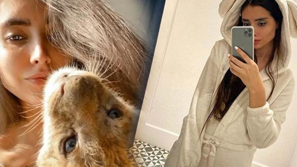 İranlı manken lüks rezidansta yavru aslan ve pitonla yakalandı - Resim: 4