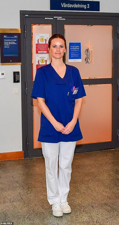 Hastanede Gönüllü Olarak Çalışacağını Açıklayan İsveç Prensesi - Resim: 1