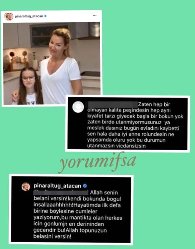Pınar Altuğ'dan kıyafetini eleştiren takipçisine: Kendi b.kunda boğul.. - Resim: 3