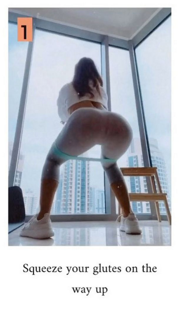 Model Adriana Hughes'ten squat egzersizi - Resim: 3