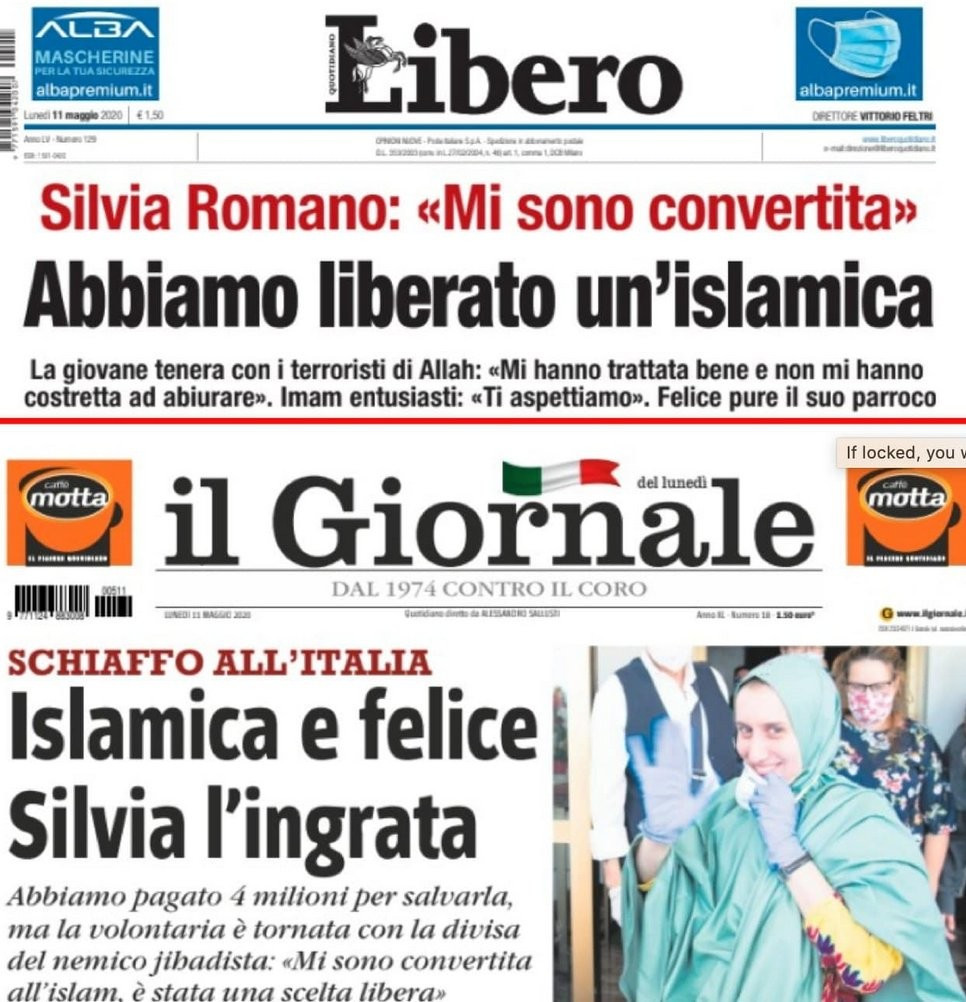 Tesettürle İtalya'ya dönen Silvana Romano Müslüman oldum dedi - Resim: 2