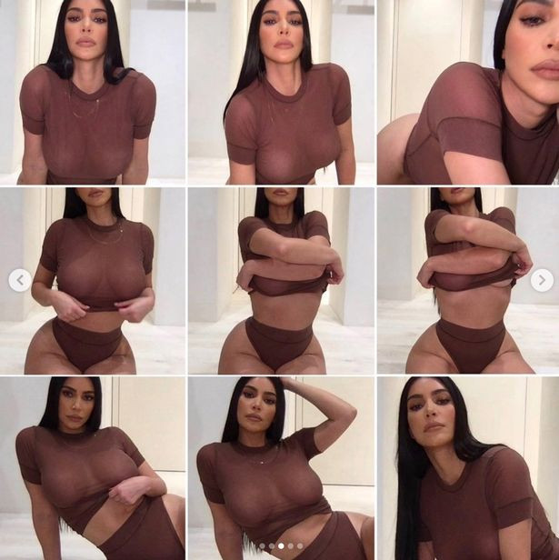 Kim Kardashian iç çamaşırıyla sosyal medyayı salladı - Resim: 1