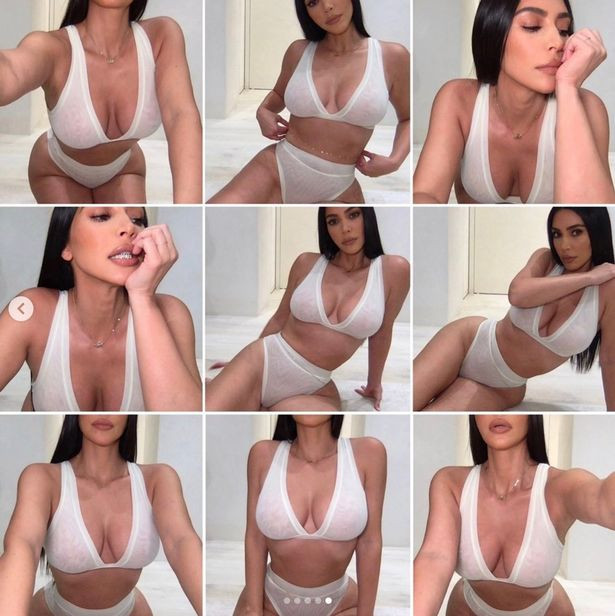 Kim Kardashian iç çamaşırıyla sosyal medyayı salladı - Resim: 2