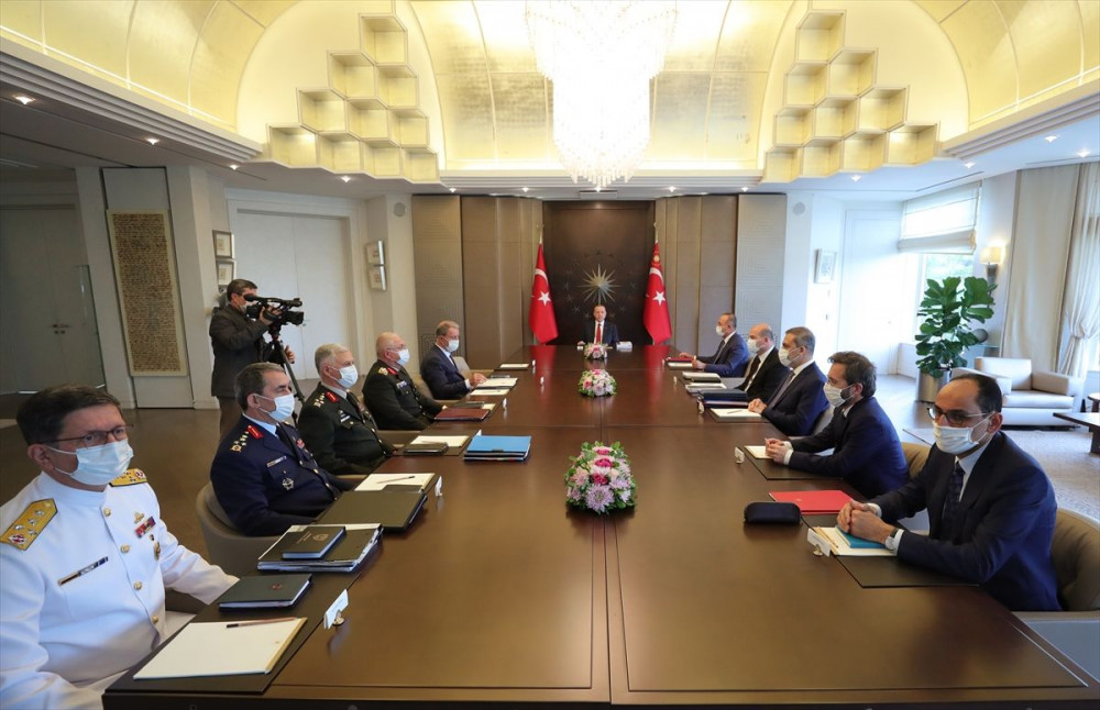 Erdoğan başkanlığında güvenlik toplantısı - Resim: 1