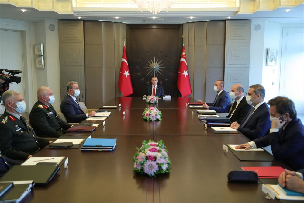 Erdoğan başkanlığında güvenlik toplantısı - Resim: 2