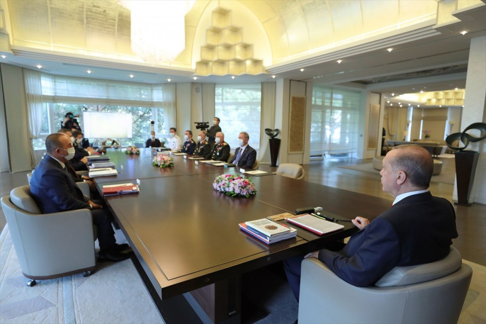 Erdoğan başkanlığında güvenlik toplantısı - Resim: 4