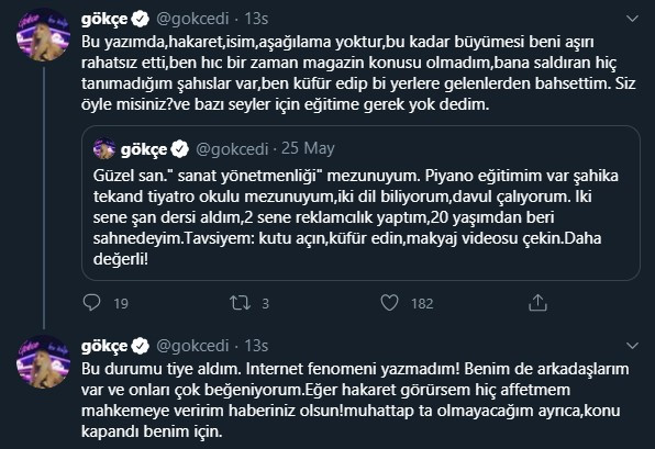 Şarkıcı Gökçe'den sosyal medya fenomenlerine tepki - Resim: 3