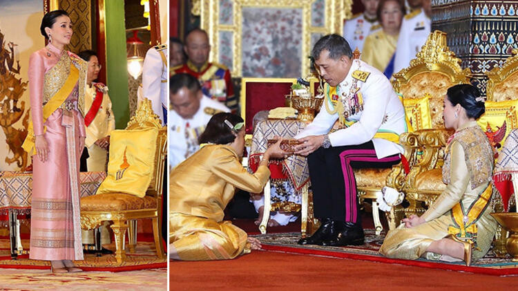 Hareminde 20 cariyesi var: Tayland Kralı Maha bunu da yaptı - Resim: 2