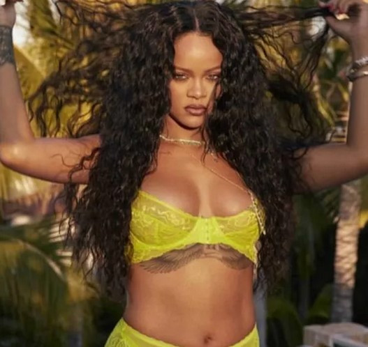 Rihanna'nın iç çamaşırlı pozları olay! Arkasını görenler şaşırdı - Resim: 1